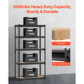 Miniatyrbillede 2 af 11: Opbevaringshylder 16 D x 32 B x 62,8 H, 5-Lags Garageopbevaringsreoler, Robust Design, Maks Belastning