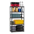 Miniatyrbillede 1 af 11: Opbevaringshylder 16 D x 32 B x 62,8 H, 5-Lags Garageopbevaringsreoler, Robust Design, Maks Belastning