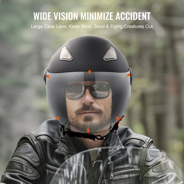 3/4-kasvoinen moottoripyöräkypärä, Motocross-kypärä, Bluetooth-varusteltu