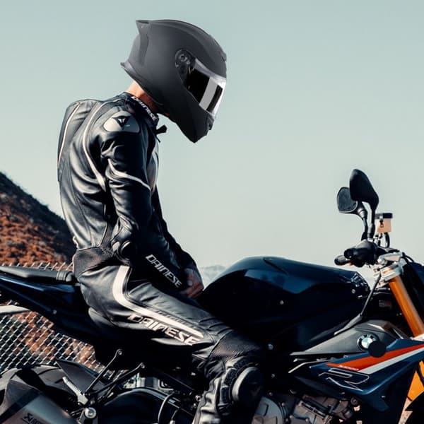 Fuldansigt Motorcykelhjelm, Motocrosshjelm, Med Bluetooth Slot