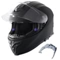 Pikkukuva 1 / 11: Koko Kasvojen Moottoripyöräkypärä, Motocross-kypärä, Bluetooth-ominaisuudella