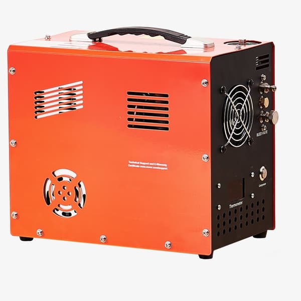 PCP Luftkompressor 4500PSI, Auto-Stop Airgun Kompressor, Indbygget Konverter