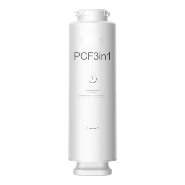 PCF-komposiittisuodatin, malli SS-001/003/005, vesisuodatin pesualtaan alle, helposti vaihdettava