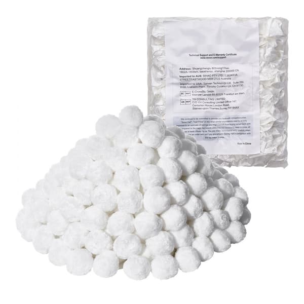 Poolfilterkugler, til Sandfilterpumpe, 3,5 lbs, Genanvendelige, Til Swimmingpool