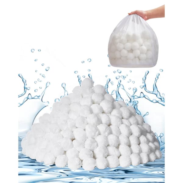 Poolfilterkugler, til Sandfilterpumpe 4,6 lbs, Genanvendelige, Swimmingpool Tilbehør