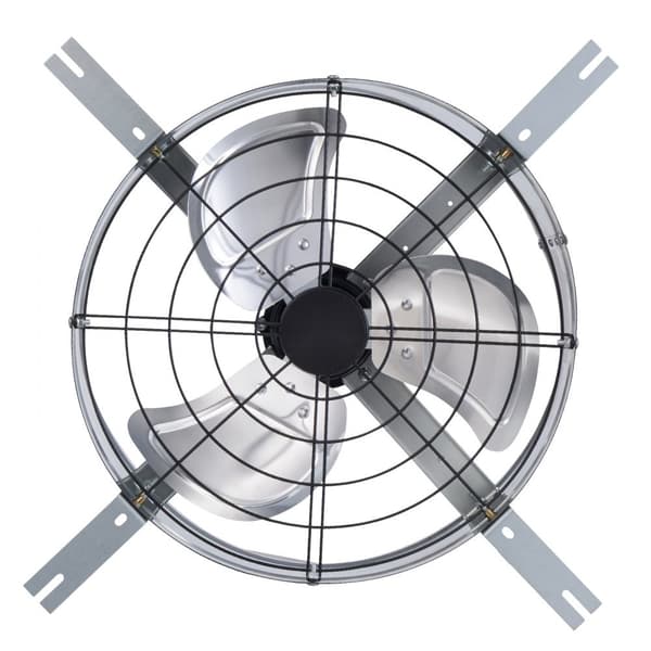 15 Gavlvifte, Loftudstødningsventilator, 1300 CFM, med justerbar termostat
