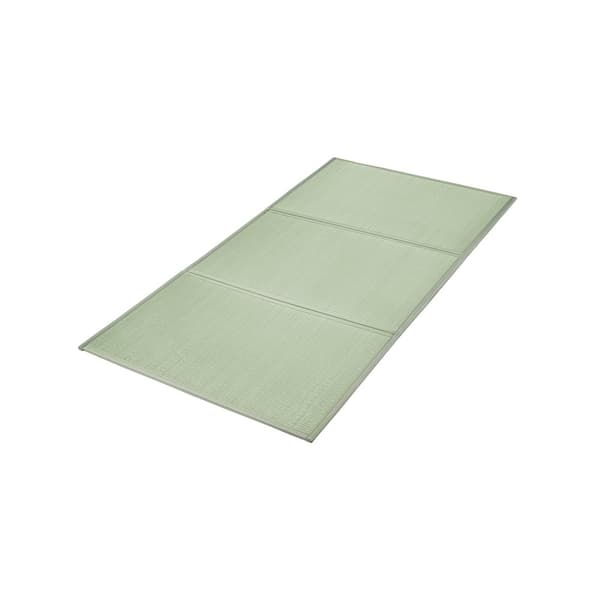 Japanilainen Tatamimatto, Taitettava Rush Grass -patja, Liukumaton Pinta, Täysin Taitettava