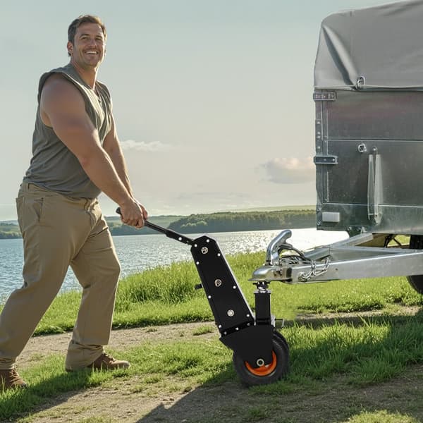 Trailer Dolly Mover, 1000lbs Vægtkapacitet, 2 og 2-5/16 i bolde