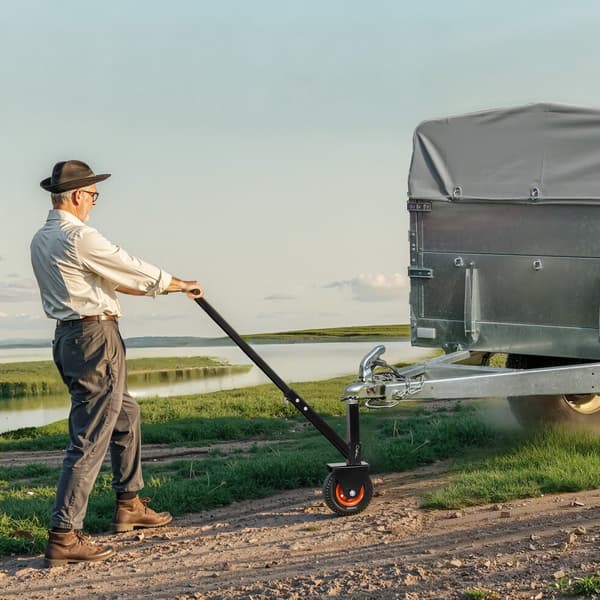 Trailer Dolly Justerbar 300lbs, 16,5 og 22 tommer i højden, 1-7/8 og 2 tommer bolde