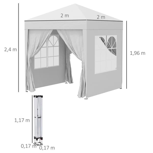 Paviljonki 200x200 CM