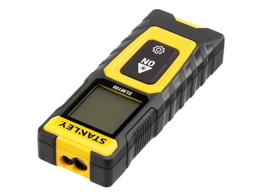 Stanley STHT77100-0, Laseravstandsmåler, Sort, Gult, Digitalt, LCD, IP40, 30 m