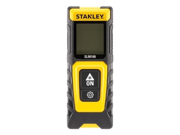 Stanley STHT77100-0, Avståndslasermätare, Svart, Gul, Digital, LCD, IP40, 30 m