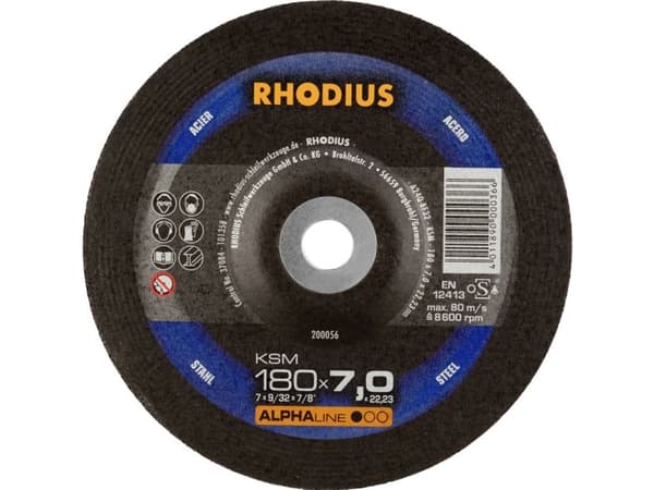 Rhodius 200056 Skrubskive 180 mm 22.23 mm 1 stk