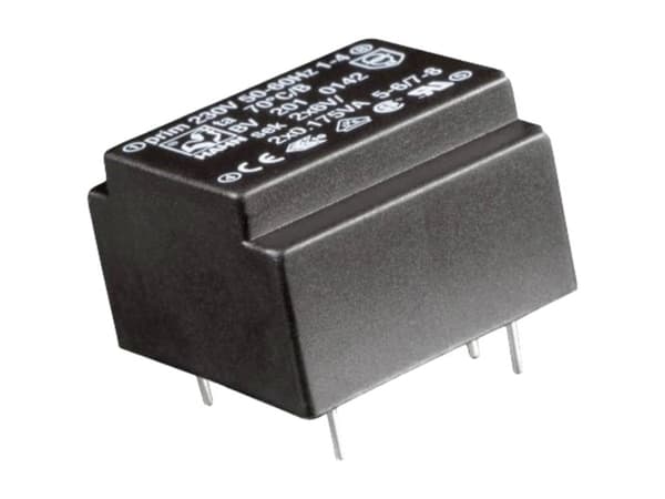 Hahn BV 201 0128 Tulostinmuuntaja 1 x 230 V 1 x 6 V 0,35 VA