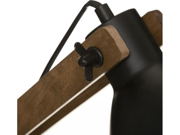 Atmosphera CUBA golvlampa, höjd 56 cm, trä