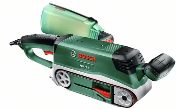 Bosch PBS 75 A, Nauhahiomakone, Musta, Vihreä, 350 m/min, 104 dB, 93 dB, 3 dB