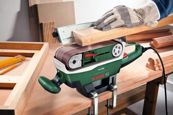 Bosch PBS 75 A, Nauhahiomakone, Musta, Vihreä, 350 m/min, 104 dB, 93 dB, 3 dB