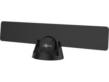 Goobay 67183, Sisätila, Musta, 16 dBi, 1,8 m, DVB-T, DVB-T2, 470 - 790 MHz