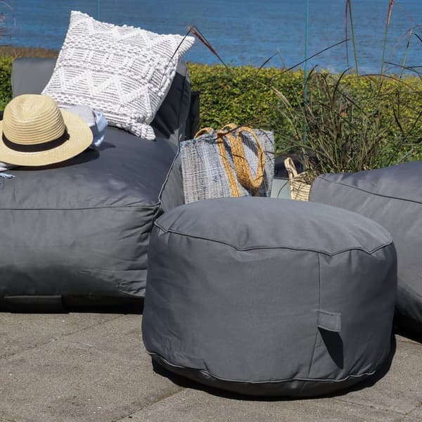 Lounge puff utomhus set om 2st