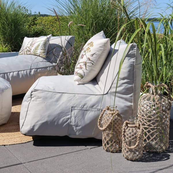 Lounge stol utomhus set om 2st