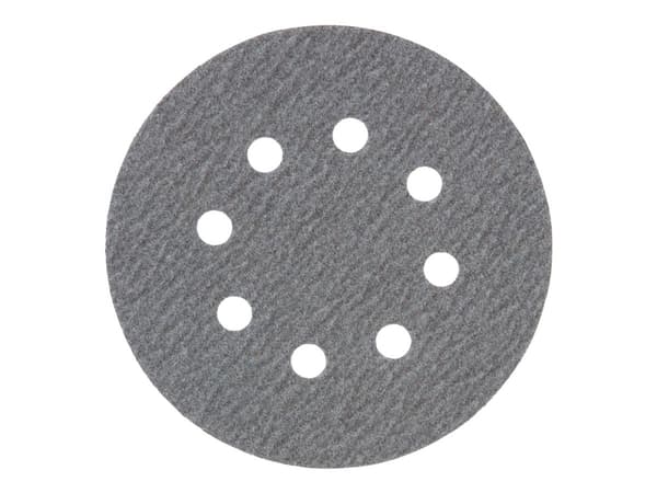 Makita - Sandpapper - för trä, polyvinylklorid (PVC), painted surfaces - 10 delar - rund - grus: 120 - 125 mm x 125 mm