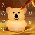 Pikkukuva 6 / 11: KOALAn muotoinen LED-lamppu USB MULTICOLOR söpö lapsille kaukosäätimellä