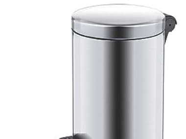 Pedalspand 3L rustfri stål - Inderspand i plast