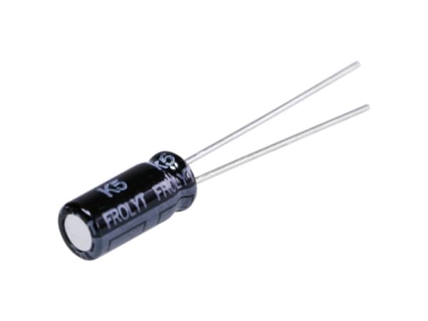Frolyt E-RF3307 Elektrolytkondensator med radialtråd 7,5 mm 2200 µF 25 V 20 % (Ø x L) 16,5 mm x 26 mm 1 st