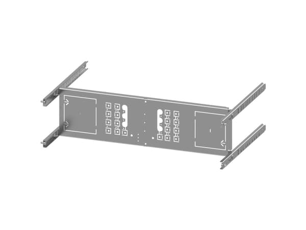 Siemens 8PQ6000-8BA01 Asennuslevyt kytkinkaappi 1 kpl