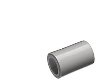K20-holkki - UV-kestävä PVC, luonnonvalkoinen RAL 9001, Ø 20 mm
