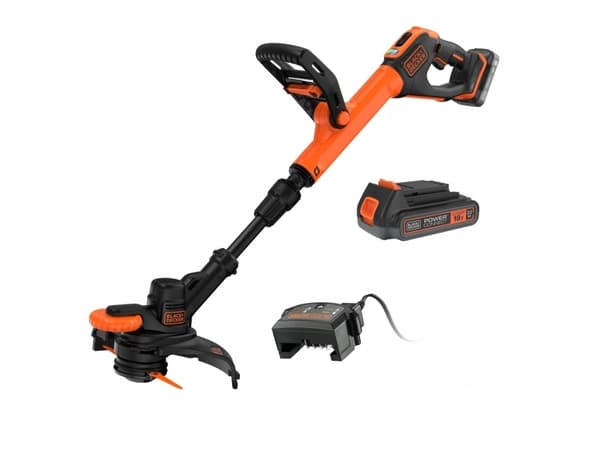 Black &amp; Decker Black &amp; Decker Black &amp; Decker akkukäyttöinen trimmeri 25 cm terällä, 18V, Black &amp; Decker [BCSTR918D1-QW] 2,0Ah