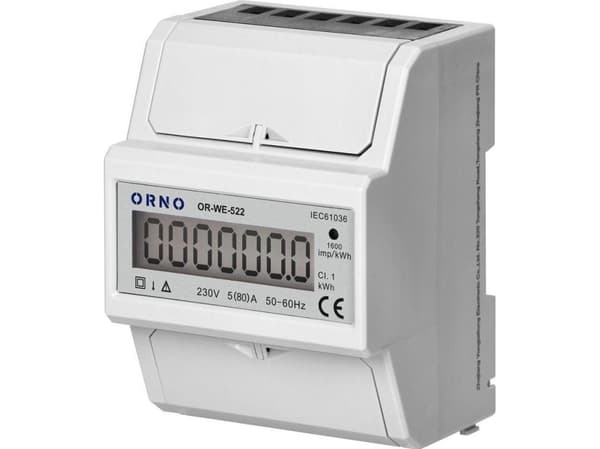 Orno 1-vaiheinen sähkömittari OR-WE-522