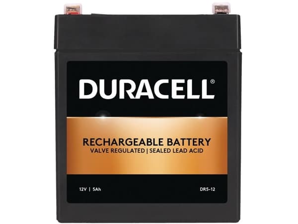 Duracell DR5-12, 12 V, 5000 mAh, 60 Wh, 1,45 kg, 72 mm, 101 mm