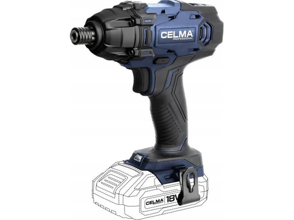Celma WDZ-Li 18OBS slagdriver (uten batteri, lader)