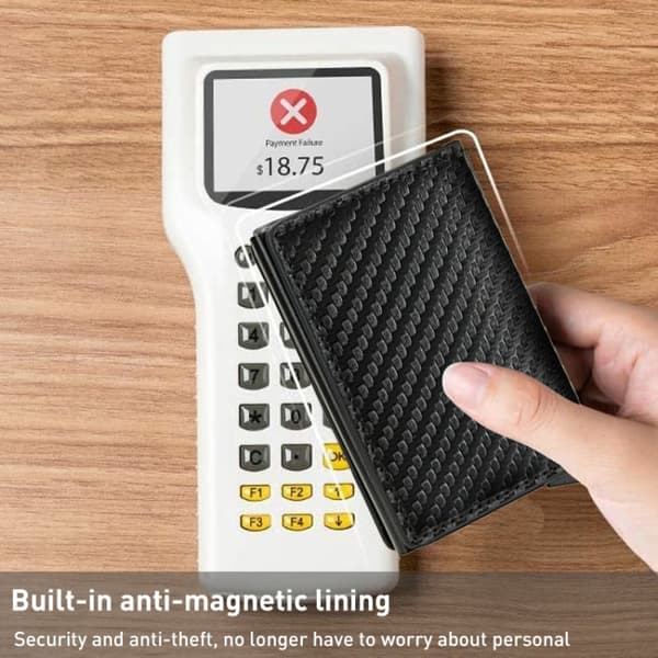 Lompakko RFID Carbon Fiber