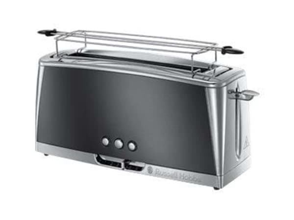 Russell Hobbs - Luna Long Slot 2 Slice Toaster - Moonlight Grey