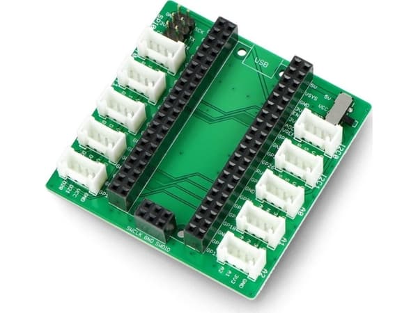 Seeed Studio Grove-tillegg for Raspberry Pi Pico, Seeedstudio 103100142