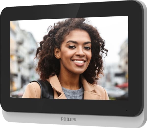 7" videomonitor, Wi-Fi, berøringsskjerm, utvidbar med Philips WelcomeEye Connect 3