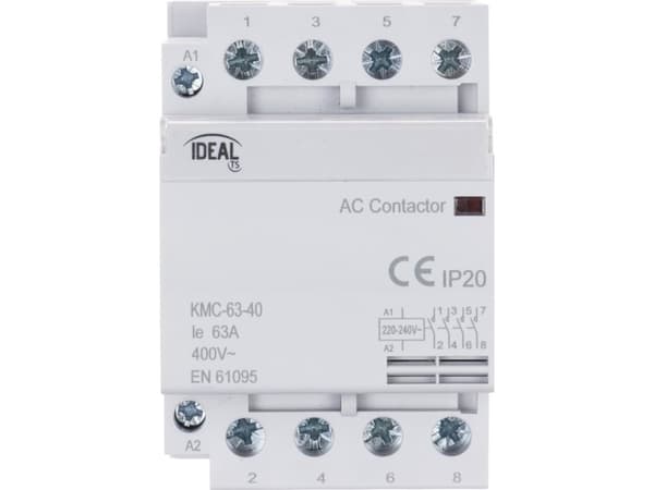 Ideal MODULE CONTRACTOR KMC-63-40 63A 400V AC IDEAL