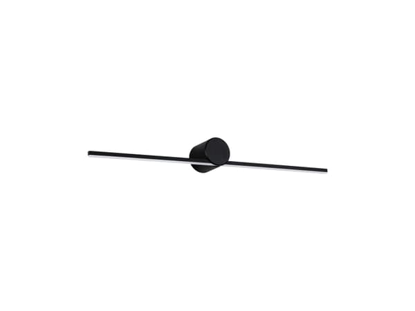 Paulmann Sava 75411 LED peilivalaisin 5 W Lämmin valkoinen musta (matta)