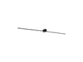 Miniatyrbild 3 av 5: Paulmann Sava, Svart, Akryl, Metall, IP44, 1 lamp(or), LED, 13,5 W