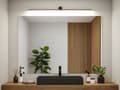 Miniatyrbild 5 av 5: Paulmann Sava, Svart, Akryl, Metall, IP44, 1 lamp(or), LED, 13,5 W
