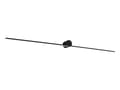 Miniatyrbild 1 av 5: Paulmann Sava, Svart, Akryl, Metall, IP44, 1 lamp(or), LED, 13,5 W