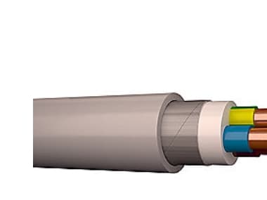 Kabel 3G2,5mm2 Armeret - HIKAJ HF 300/500V TRM500 - (500 meter)