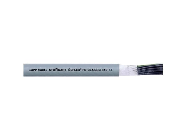LAPP 26152/50 Slæbekædekabel ÖLFLEX® FD CLASSIC 810 5 G 1.5 mm² Grå 50 m
