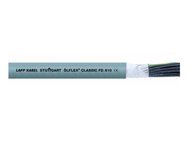 LAPP 26152/50 Slæbekædekabel ÖLFLEX® FD CLASSIC 810 5 G 1.5 mm² Grå 50 m