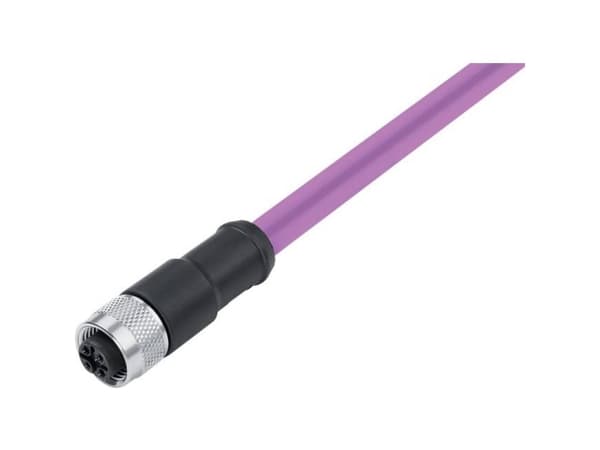 binder 77 4330 0000 60702-0200-20 Sensor, ställdonskontakt, Anslutning, rak 2 m Polnummer (RJ): 2 1 st