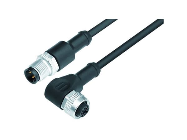 pärm 77 3434 3429 50003-0060-20 Sensor, ställdonskontakt, Stickpropp, rak, Anslutning, vinklad 0,6 m Stiftantal (RJ): 3 1 st