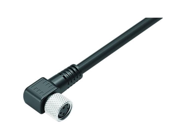 binder 77 3508 0000 50003-0500-20 Sensor, ställdonskontakt, Anslutning, vinklad 5 m Polnummer (RJ): 3 1 st
