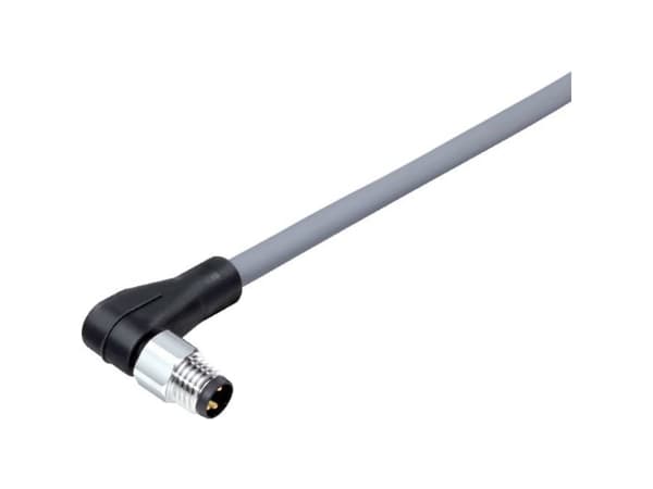 binder 77 3703 0000 20004-0500-20 Sensor-, aktuator-stik, Stik, vinklet 5 m Pol-tal (RJ): 4 1 stk